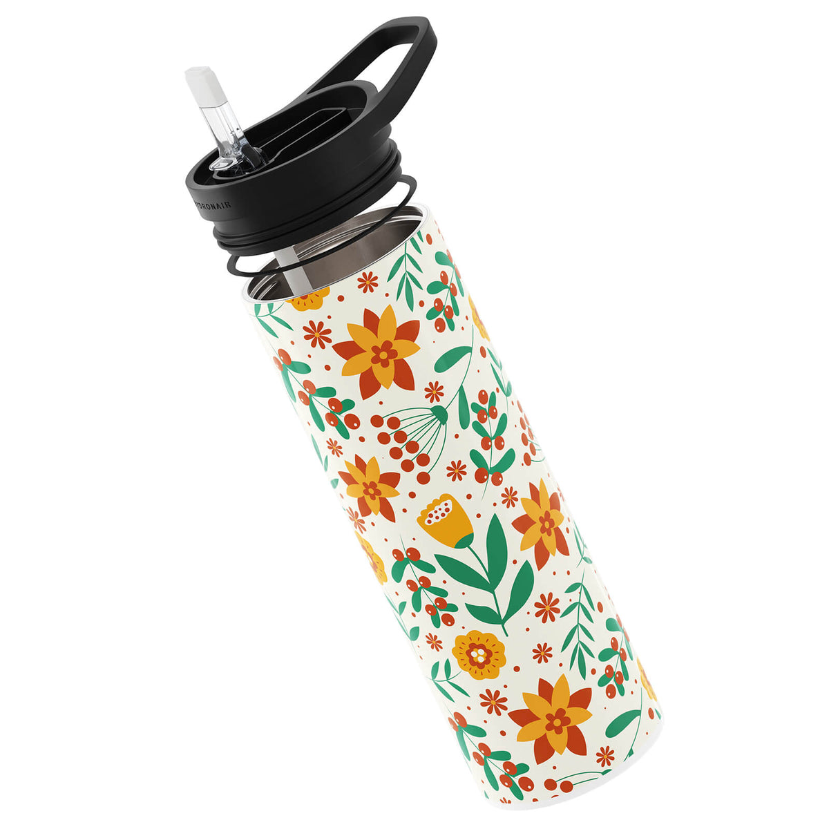 Floral Double Walled 20oz Bottle