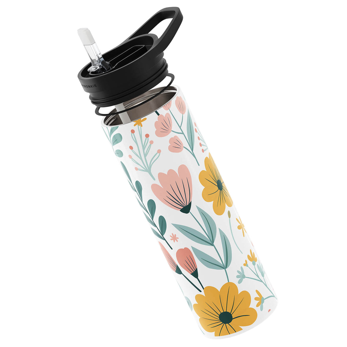 Floral Double Walled 20oz Bottle