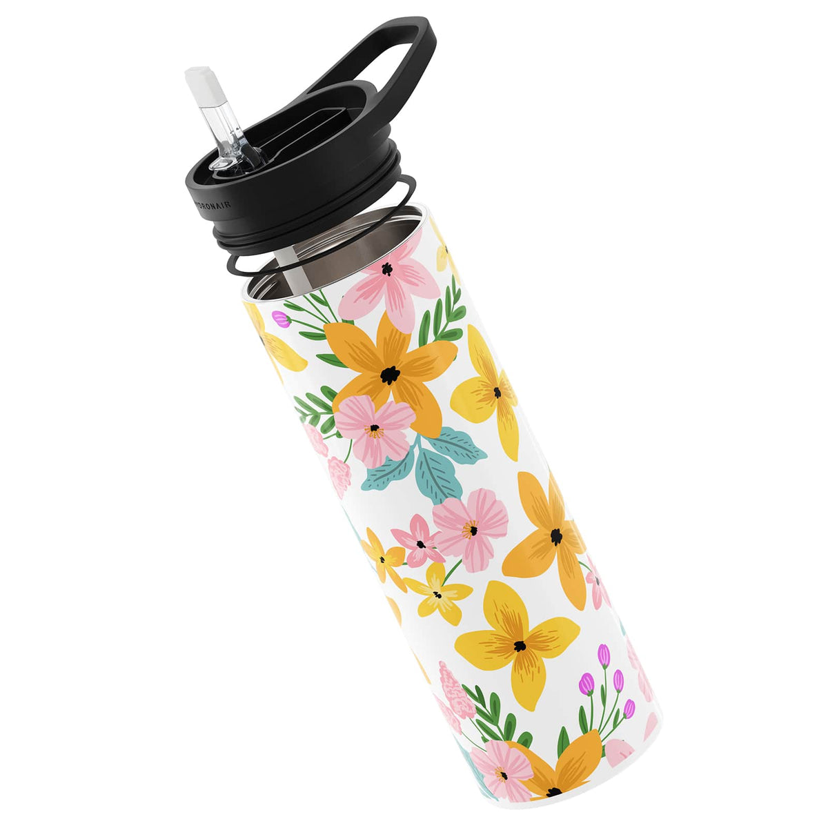 Floral Double Walled 20oz Bottle