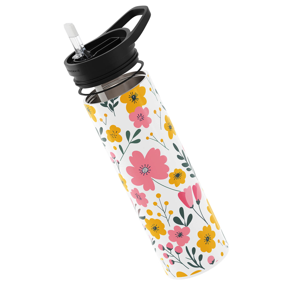 Floral Double Walled 20oz Bottle