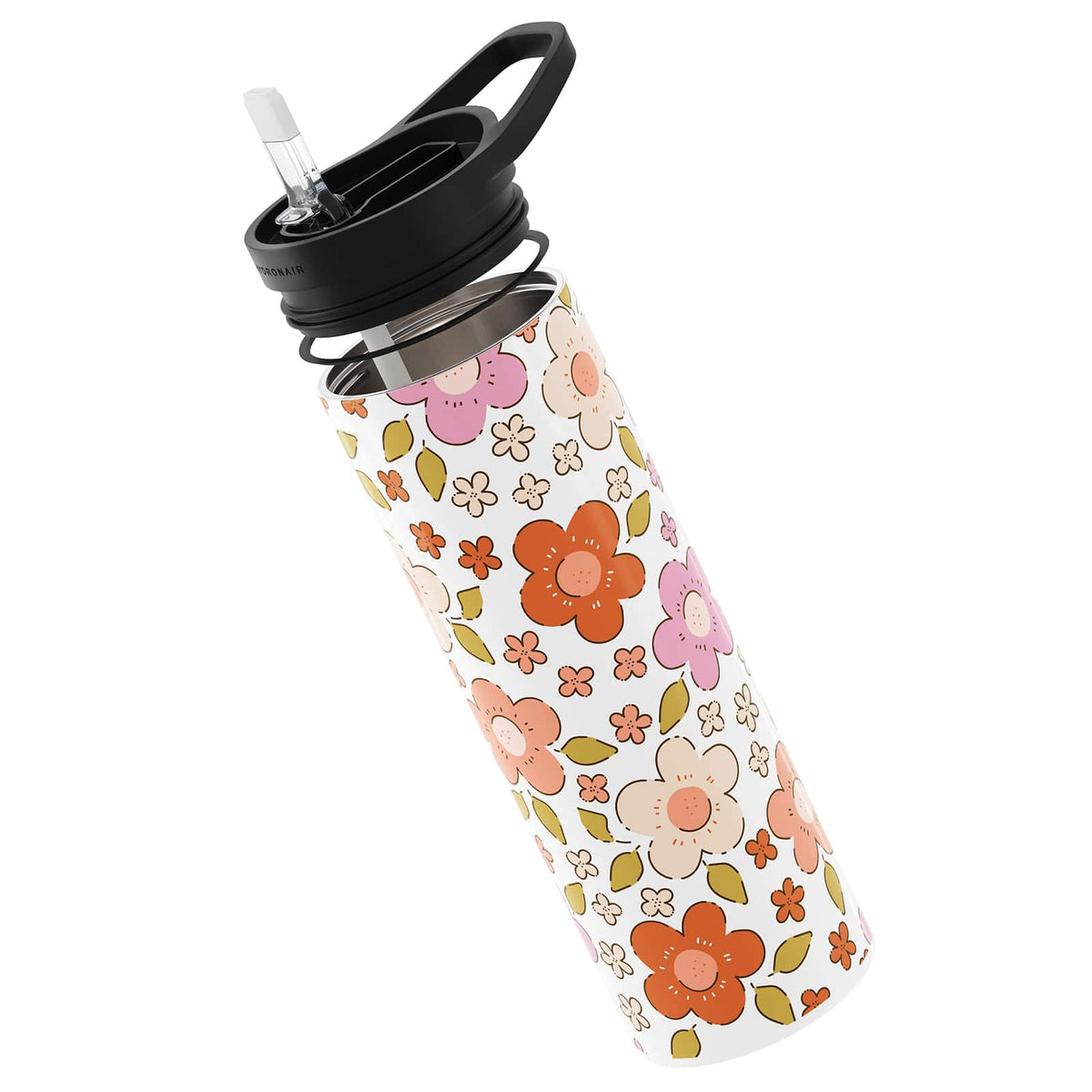 Floral Double Walled 20oz Bottle