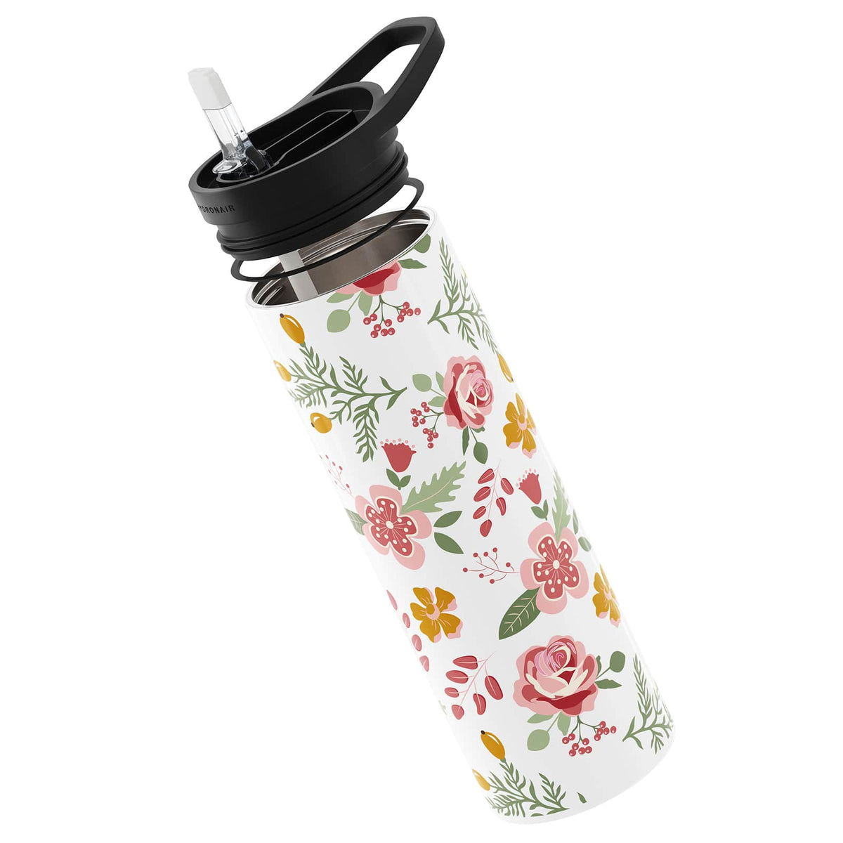 Floral Double Walled 20oz Bottle