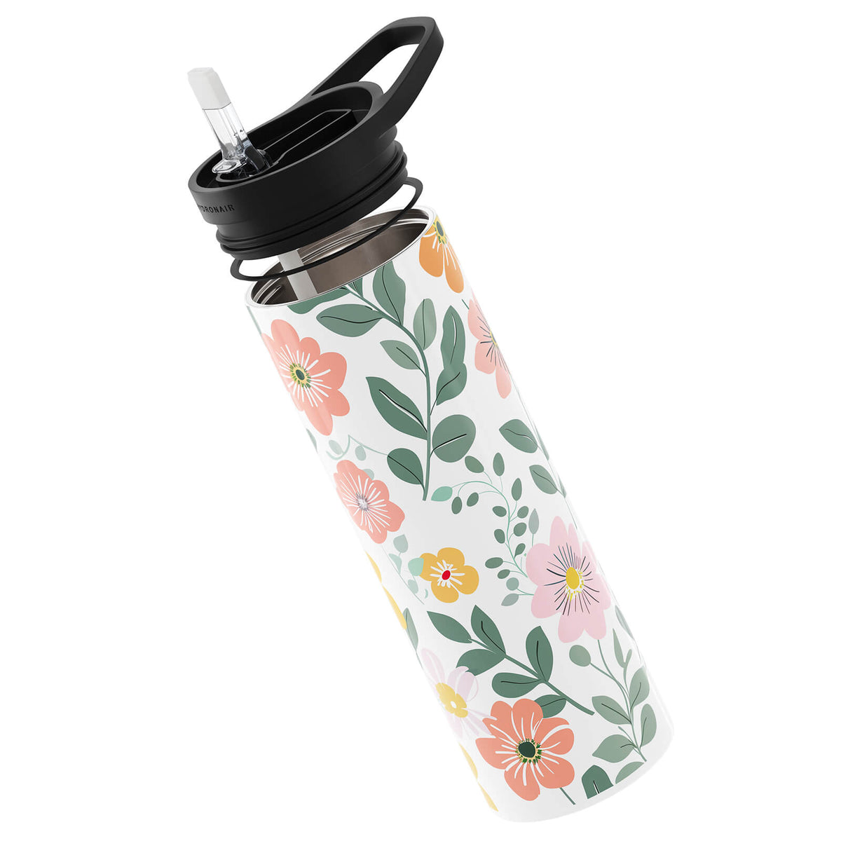 Floral Double Walled 20oz Bottle