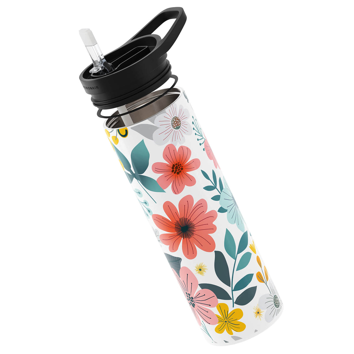 Floral Double Walled 20oz Bottle
