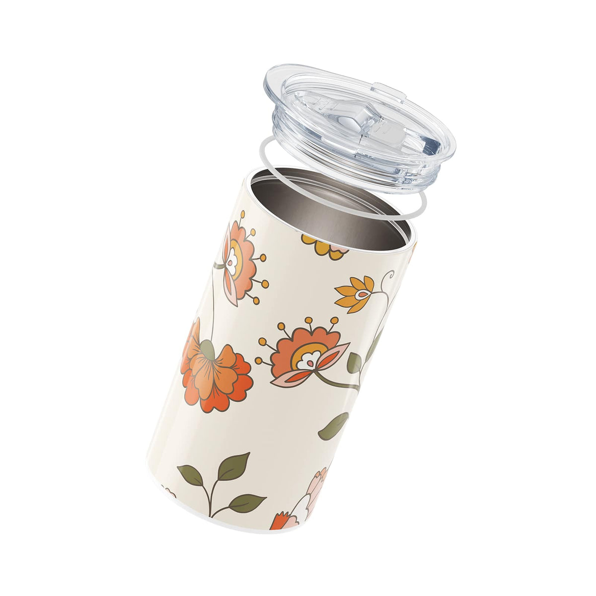 Floral Insulated 12oz Cup