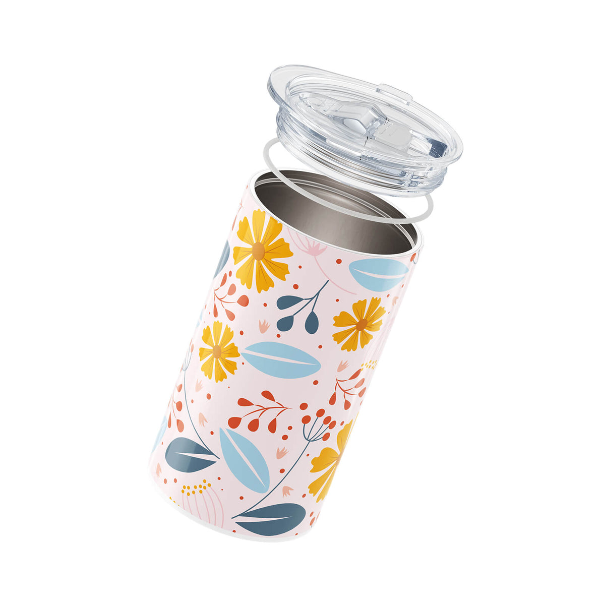 Floral Insulated 12oz Cup