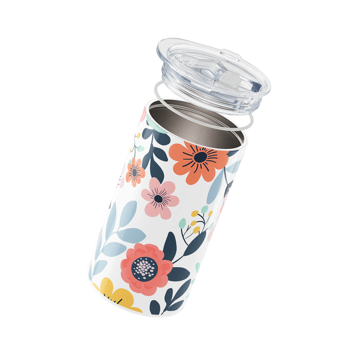 Floral Insulated 12oz Cup