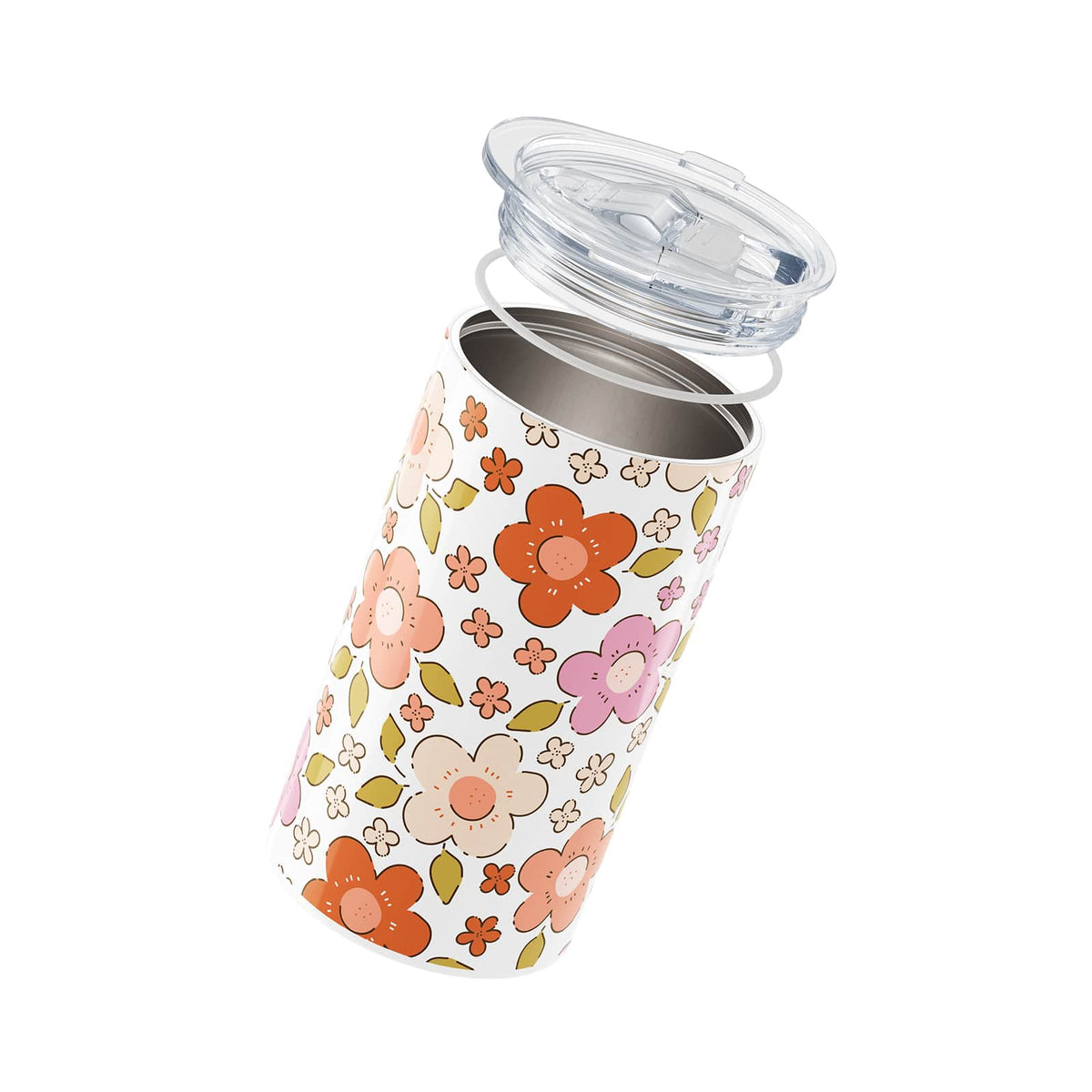 Floral Insulated 12oz Cup