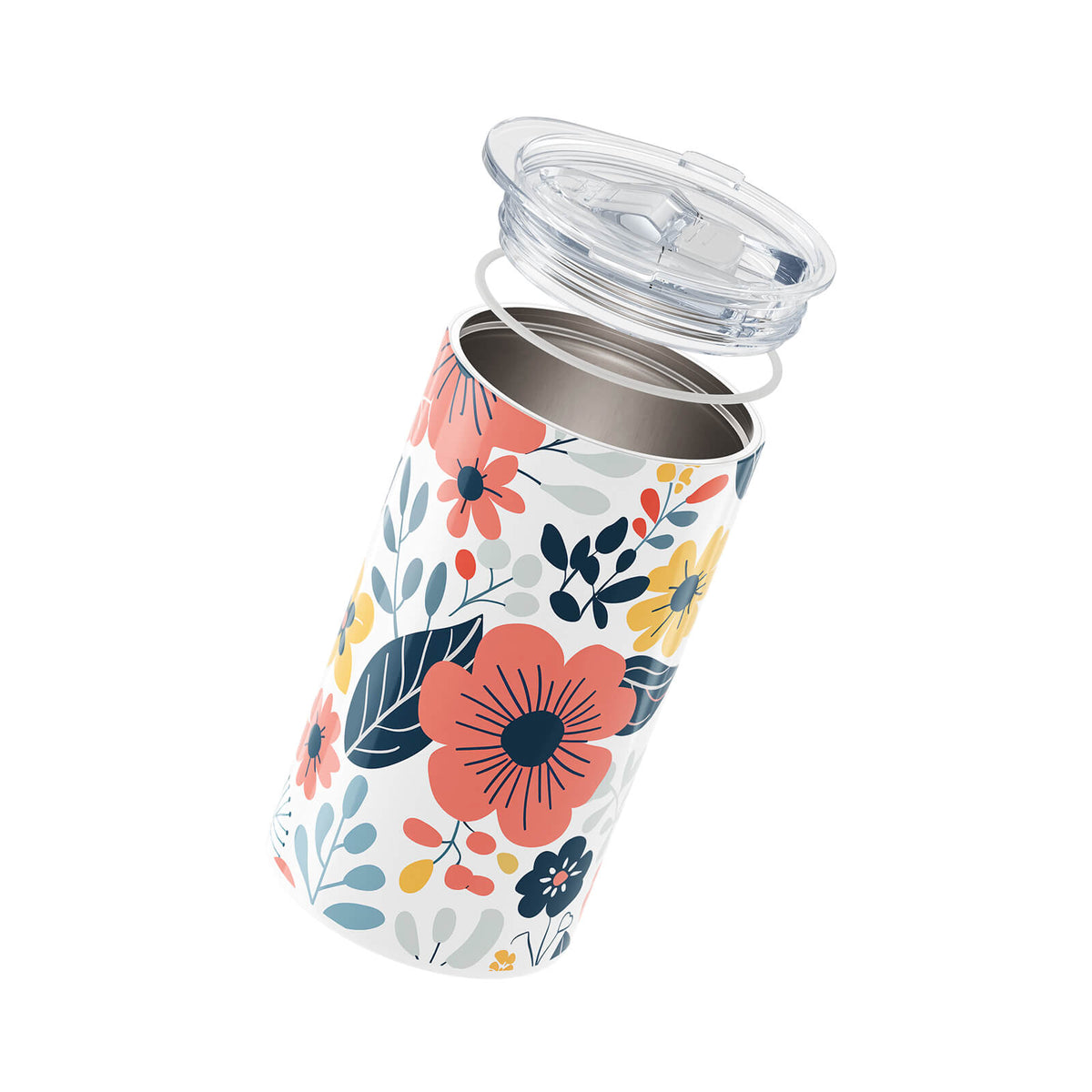 Floral Insulated 12oz Cup