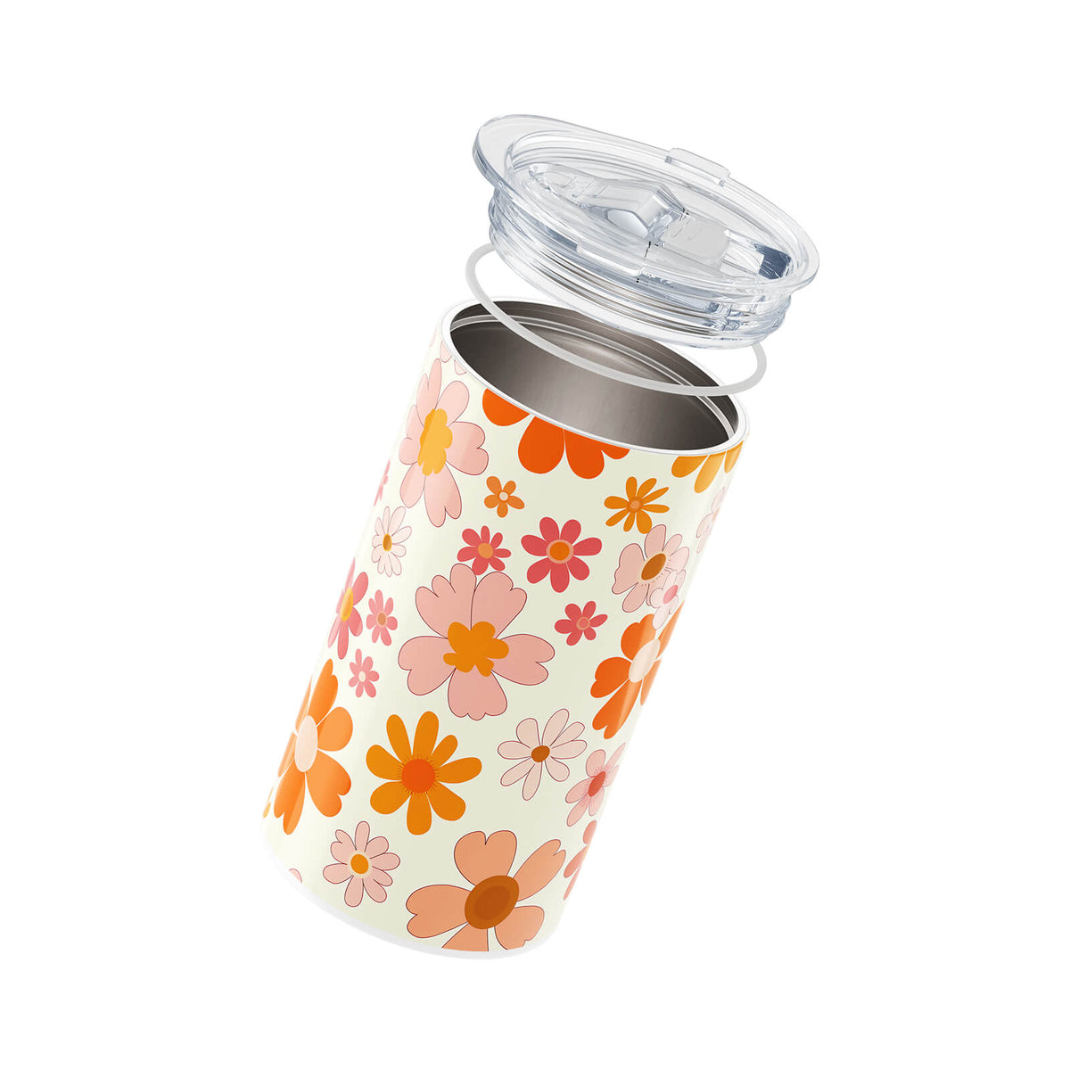 Floral Insulated 12oz Cup