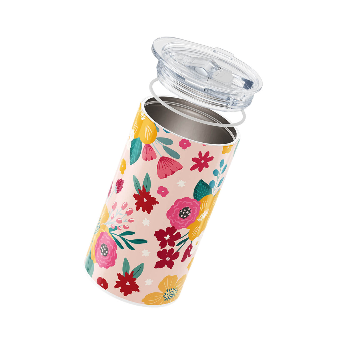 Floral Insulated 12oz Cup