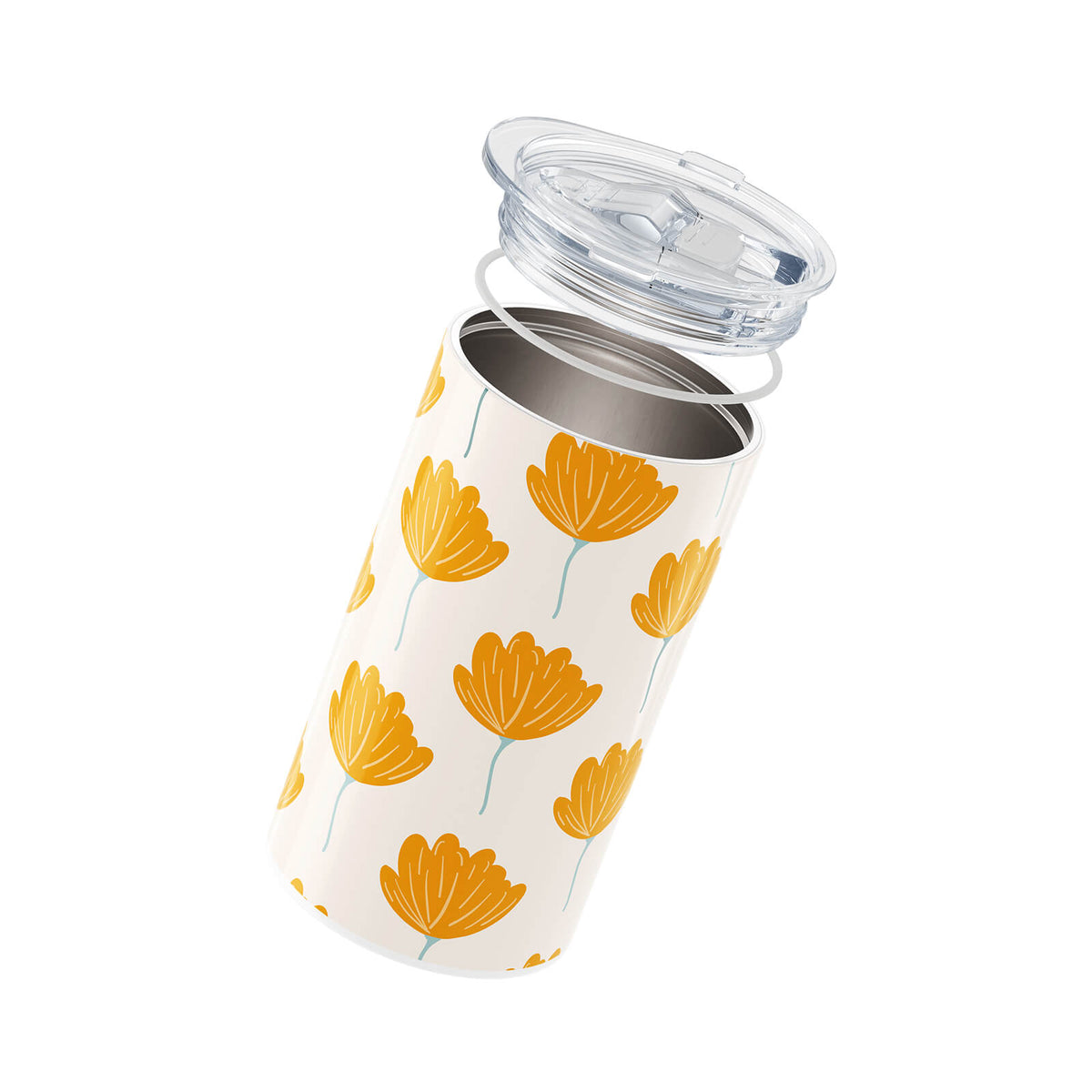 Floral Insulated 12oz Cup