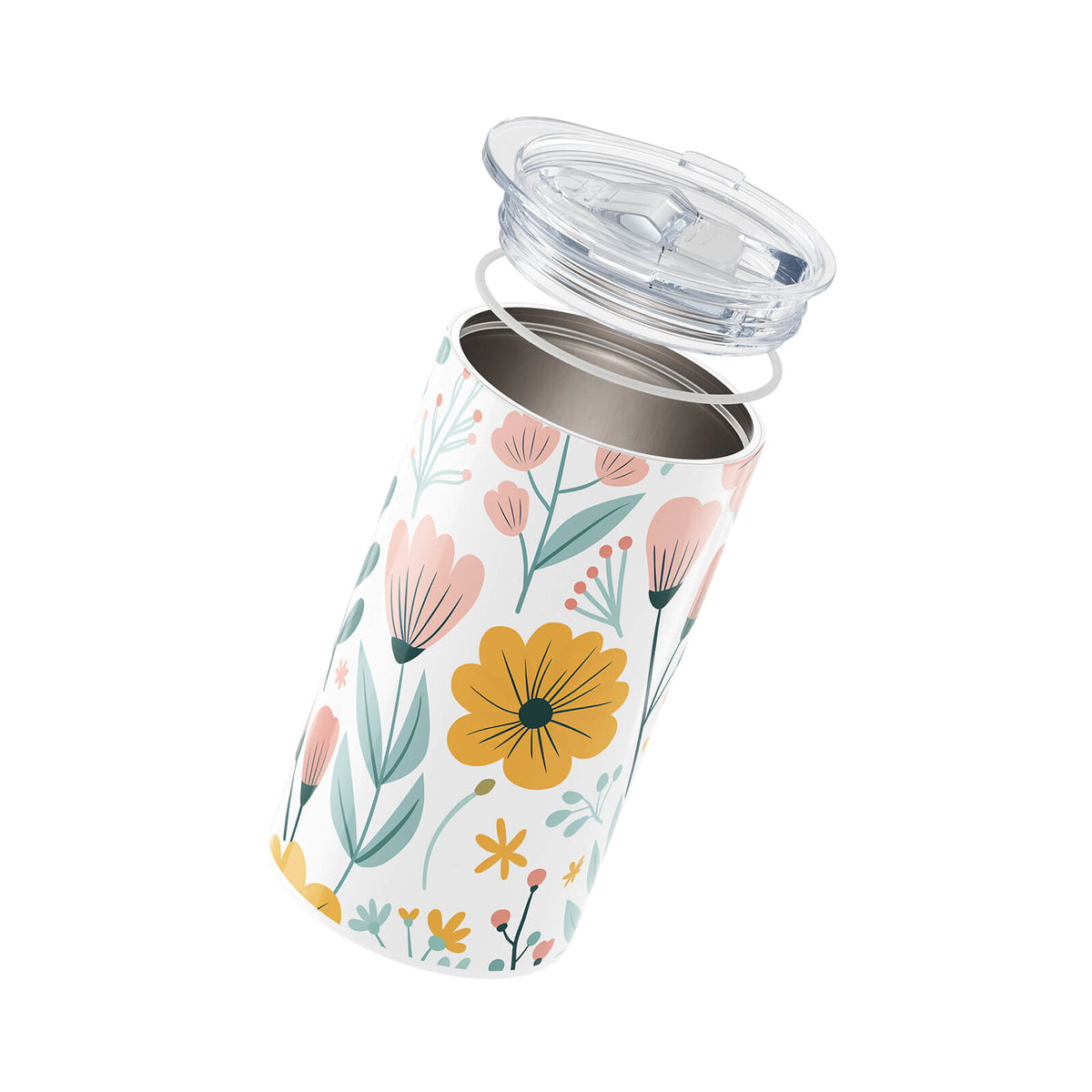 Floral Insulated 12oz Cup