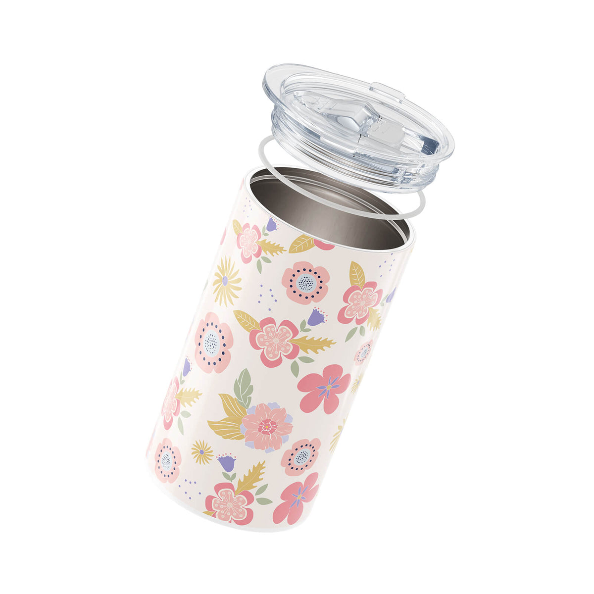 Floral Insulated 12oz Cup