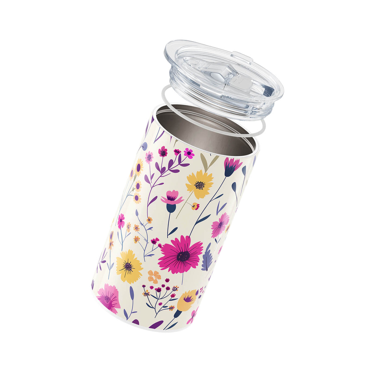 Floral Insulated 12oz Cup