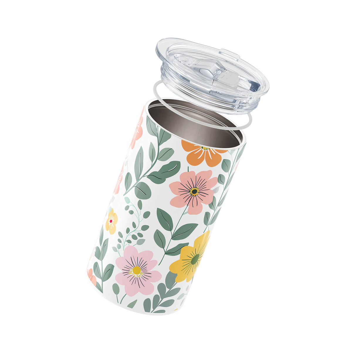 Floral Insulated 12oz Cup