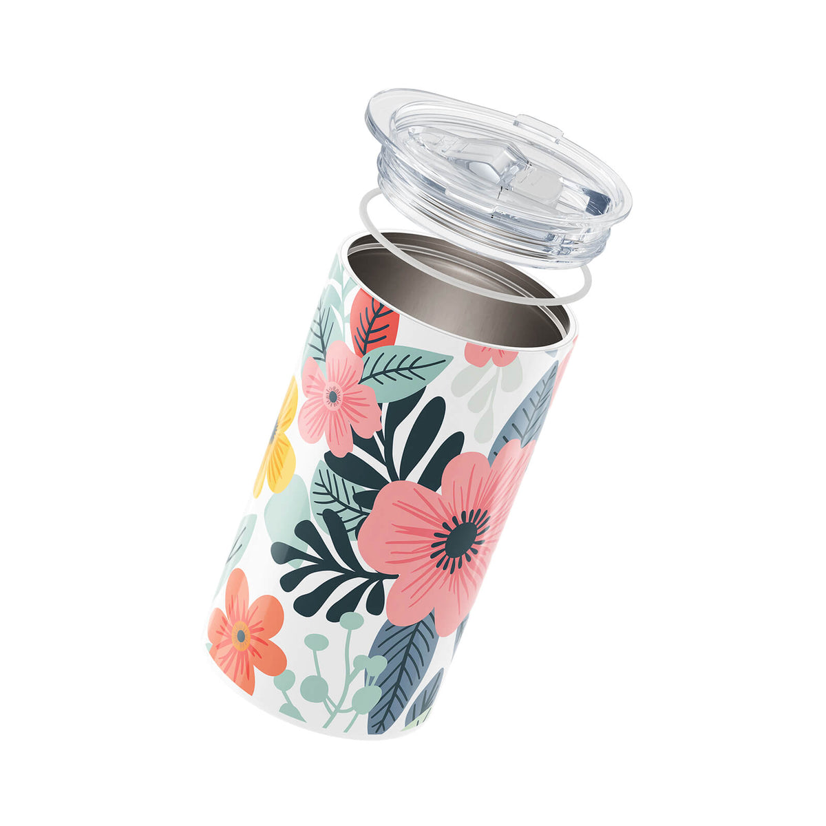 Floral Insulated 12oz Cup