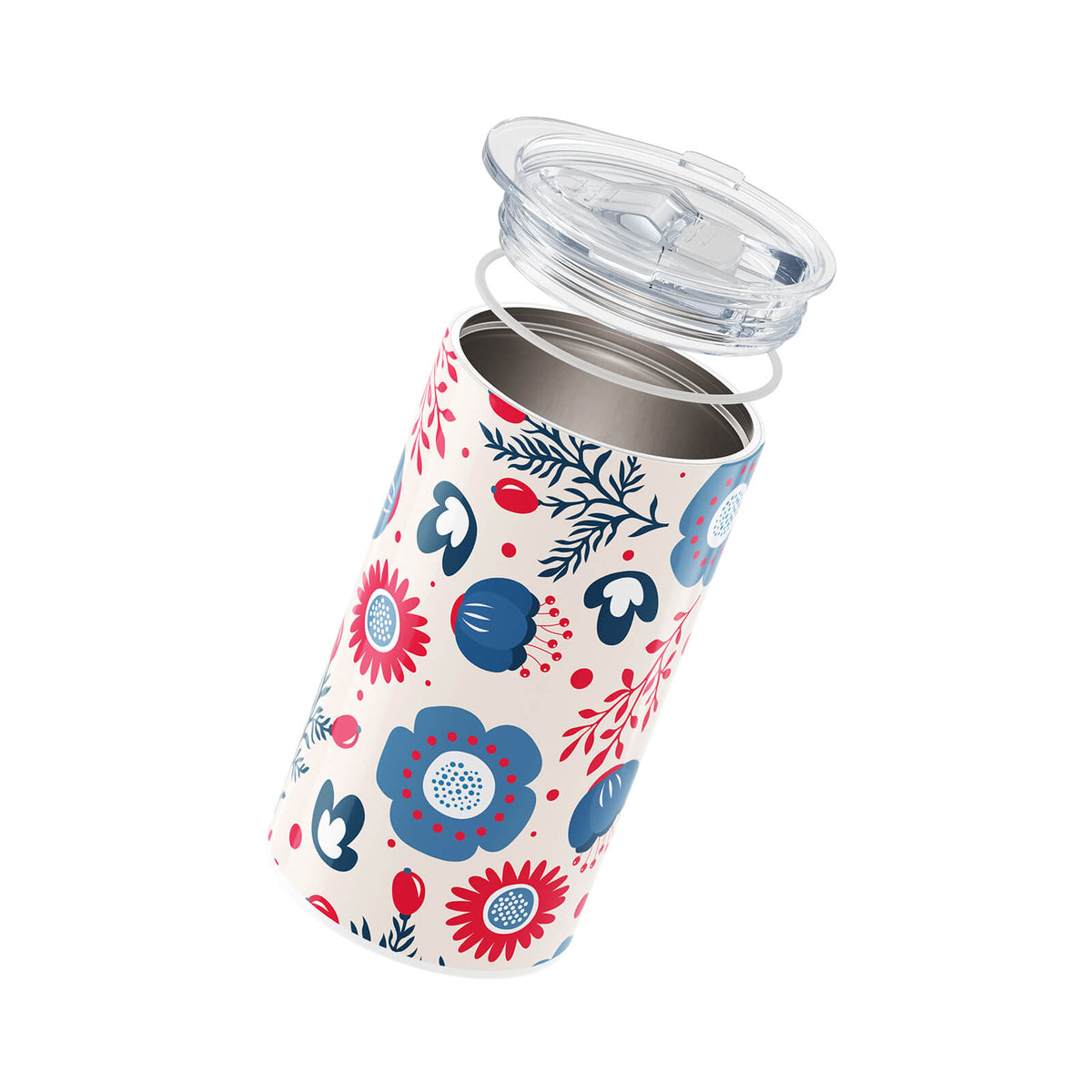 Floral Insulated 12oz Cup