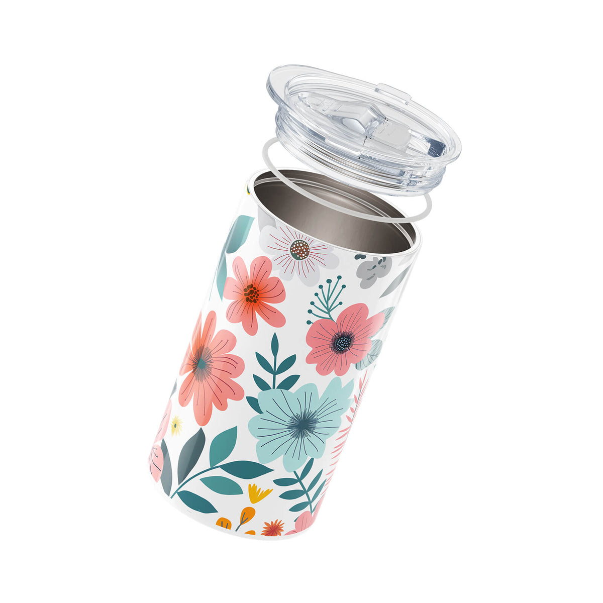 Floral Insulated 12oz Cup