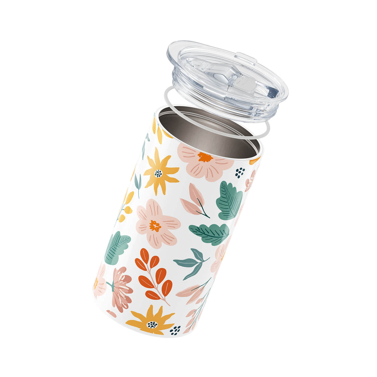 Floral Insulated 12oz Cup