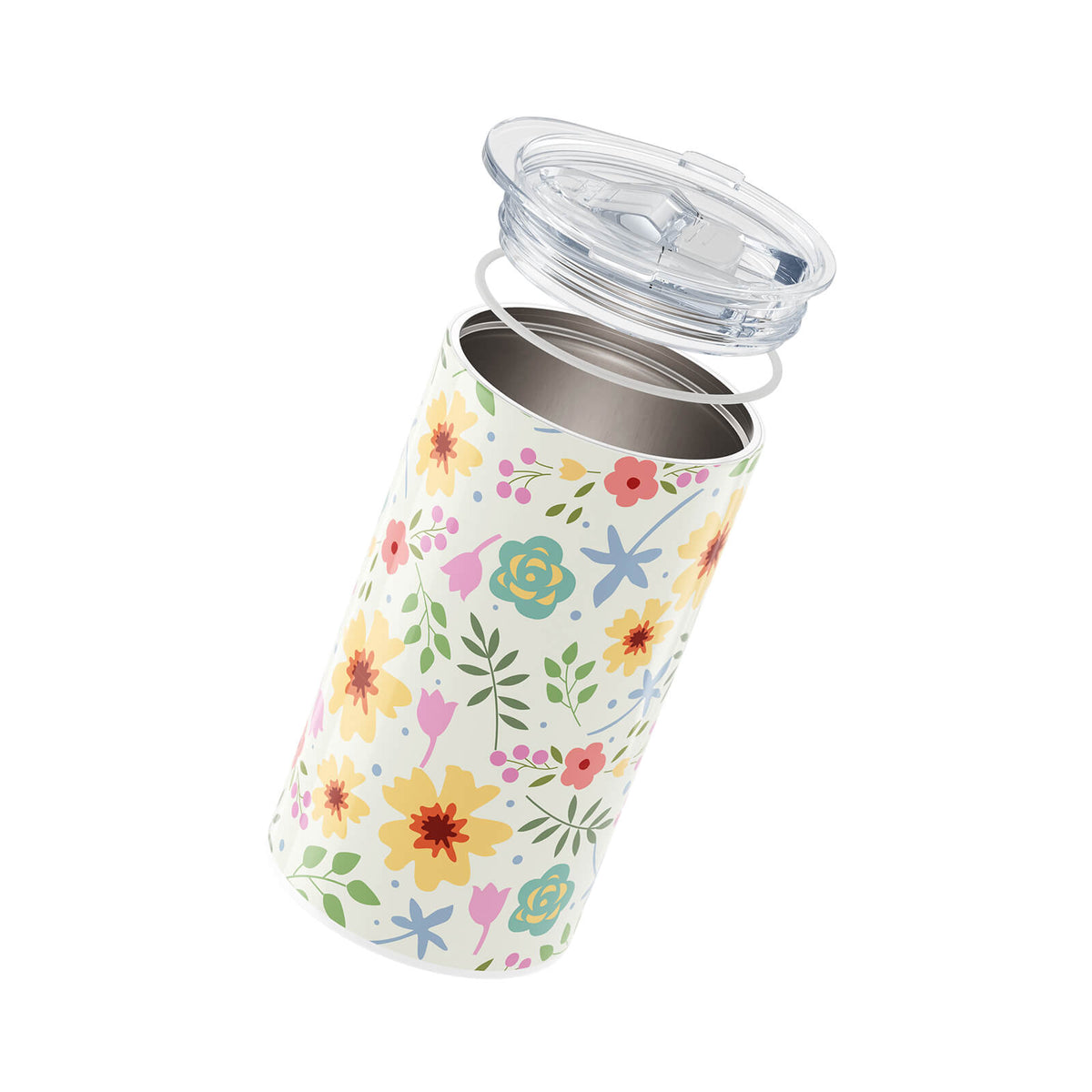 Floral Insulated 12oz Cup