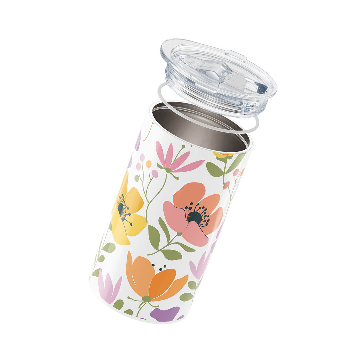 Floral Insulated 12oz Cup