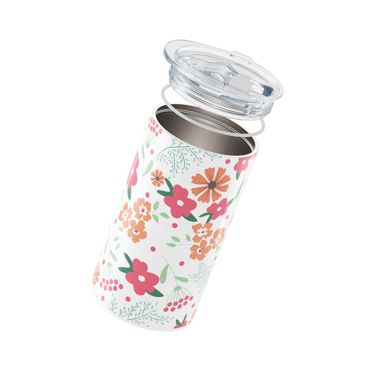 Floral Insulated 12oz Cup