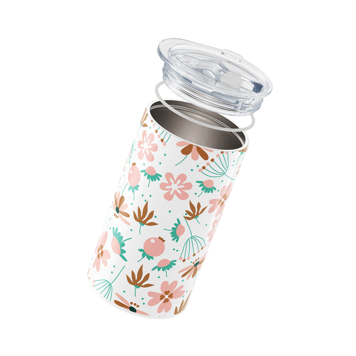 Floral Insulated 12oz Cup