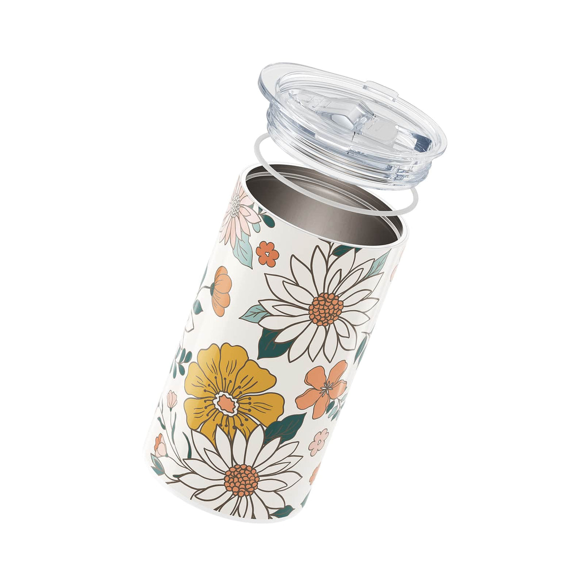 Floral Insulated 12oz Cup