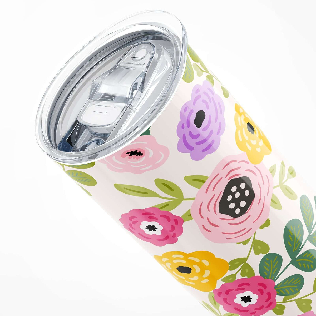 Floral Insulated 20oz Tumbler 