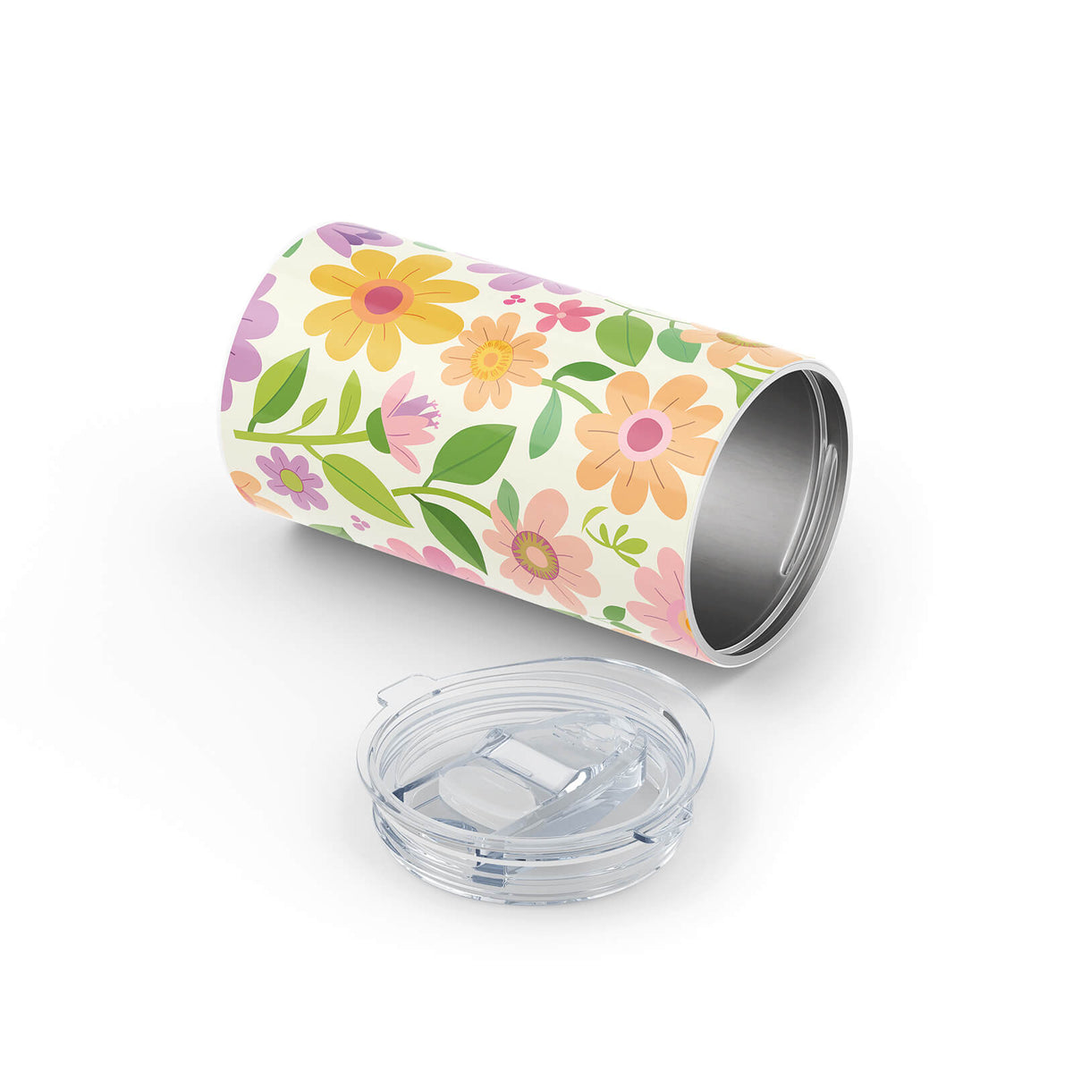 Floral Metal 12oz Tumbler