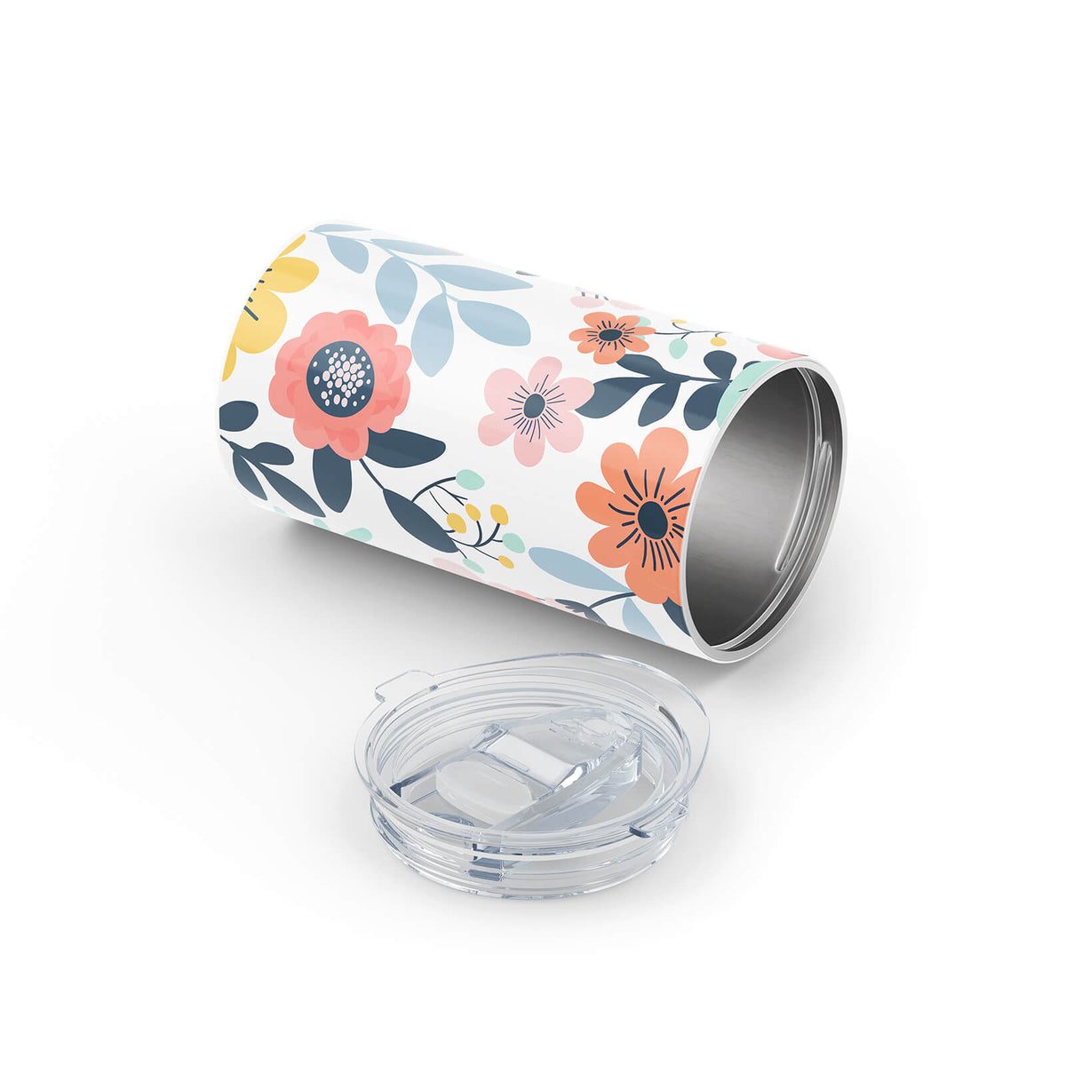 Floral Metal 12oz Tumbler