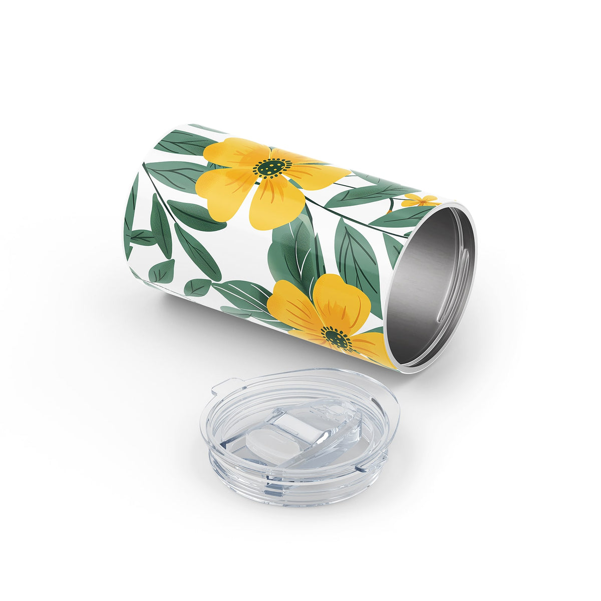 Floral Metal 12oz Tumbler
