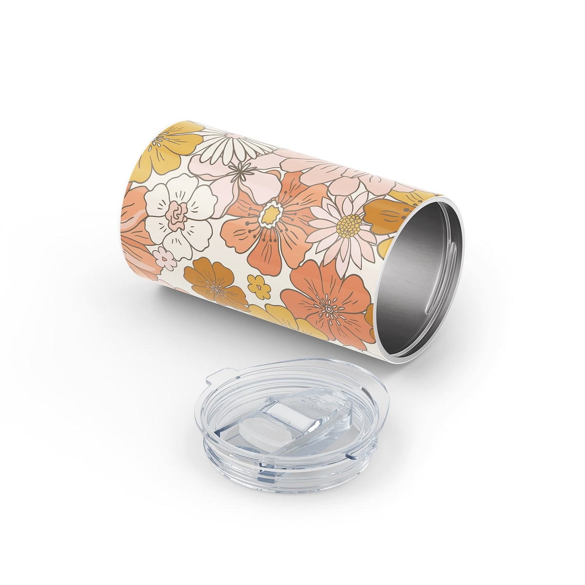 Floral Metal 12oz Tumbler