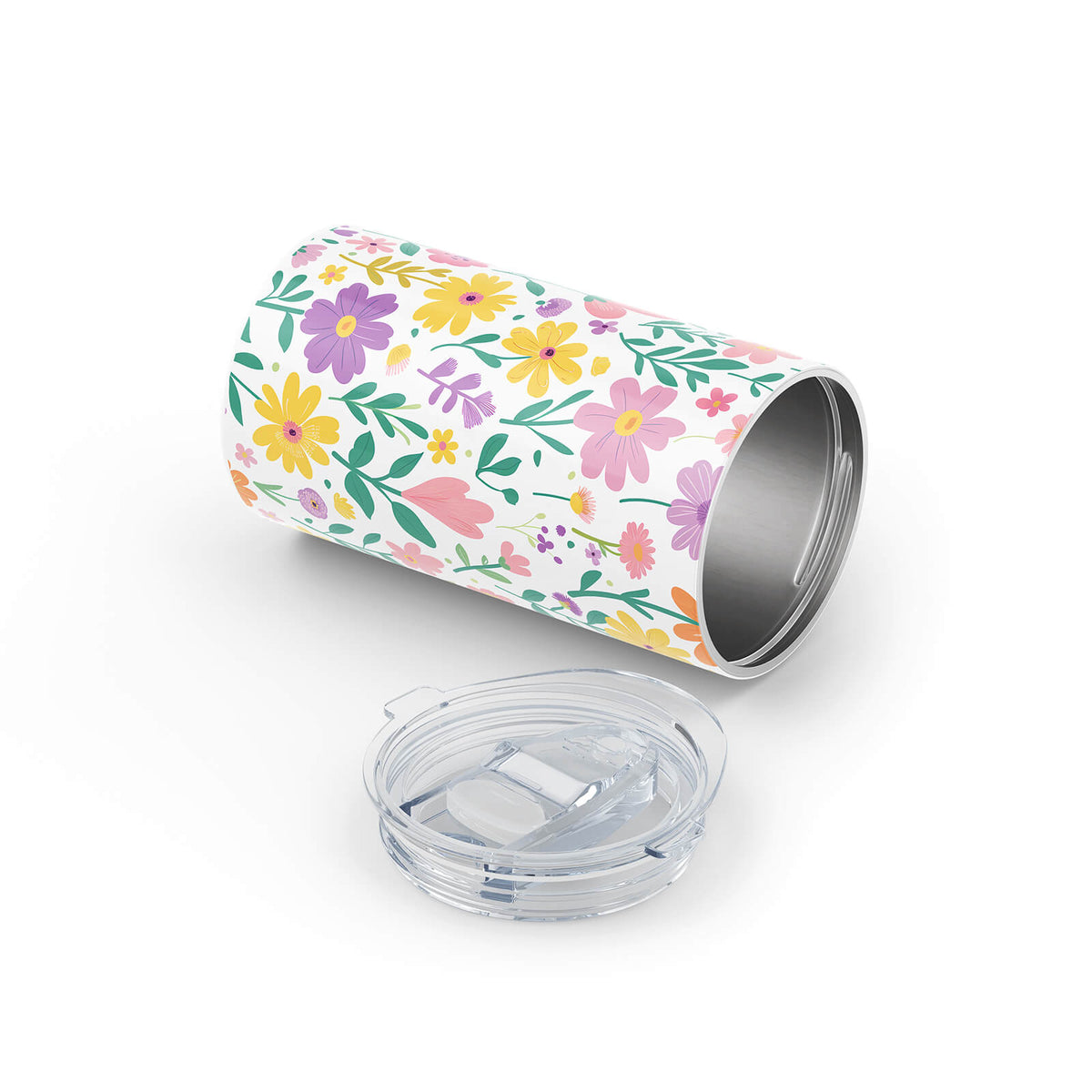 Floral Metal 12oz Tumbler