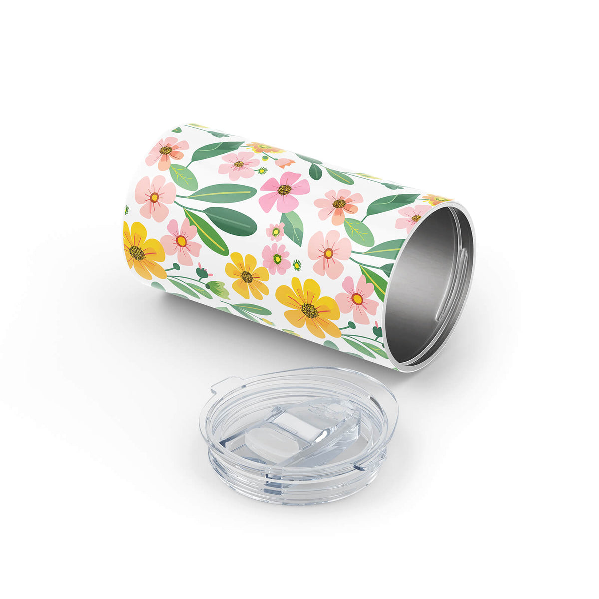 Floral Metal 12oz Tumbler