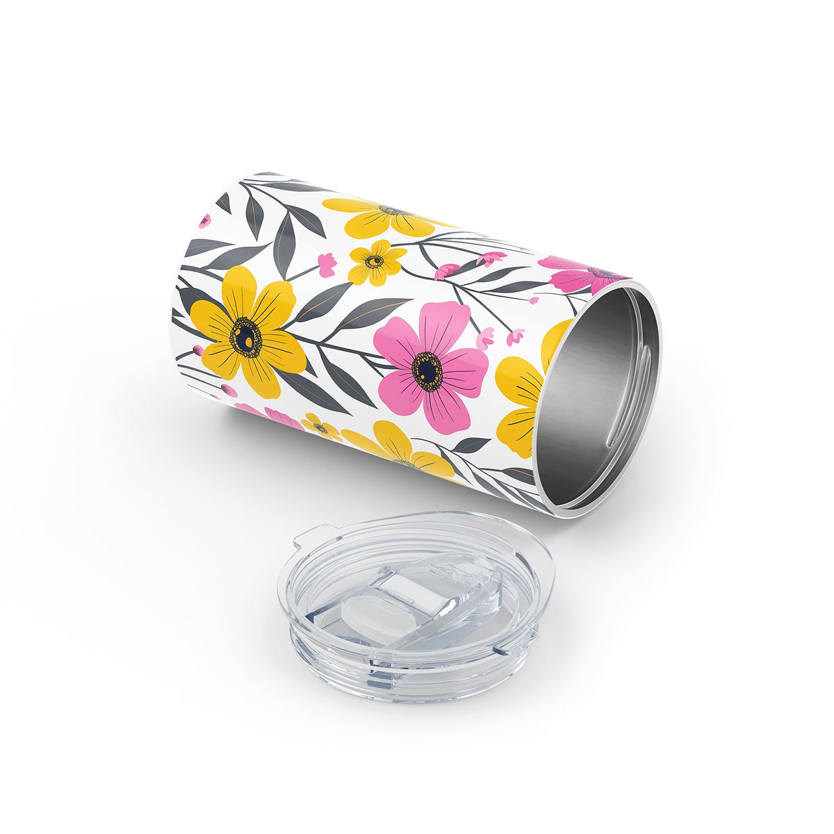 Floral Metal 12oz Tumbler
