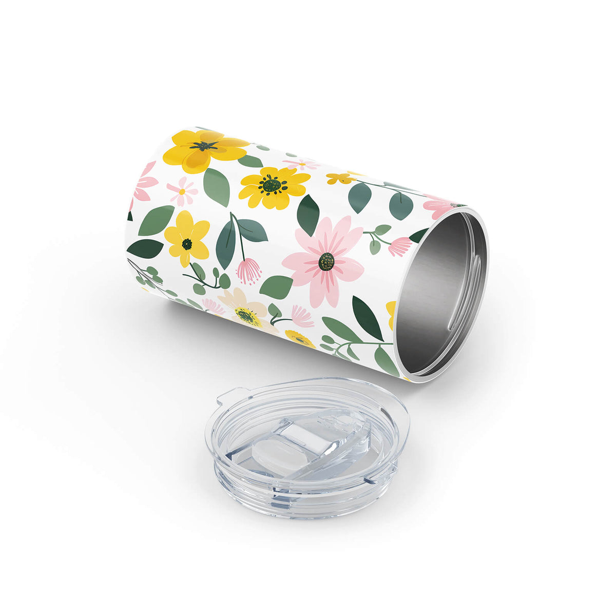 Floral Metal 12oz Tumbler