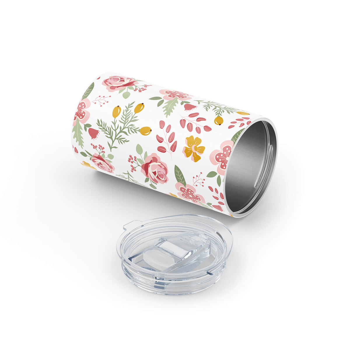 Floral Metal 12oz Tumbler