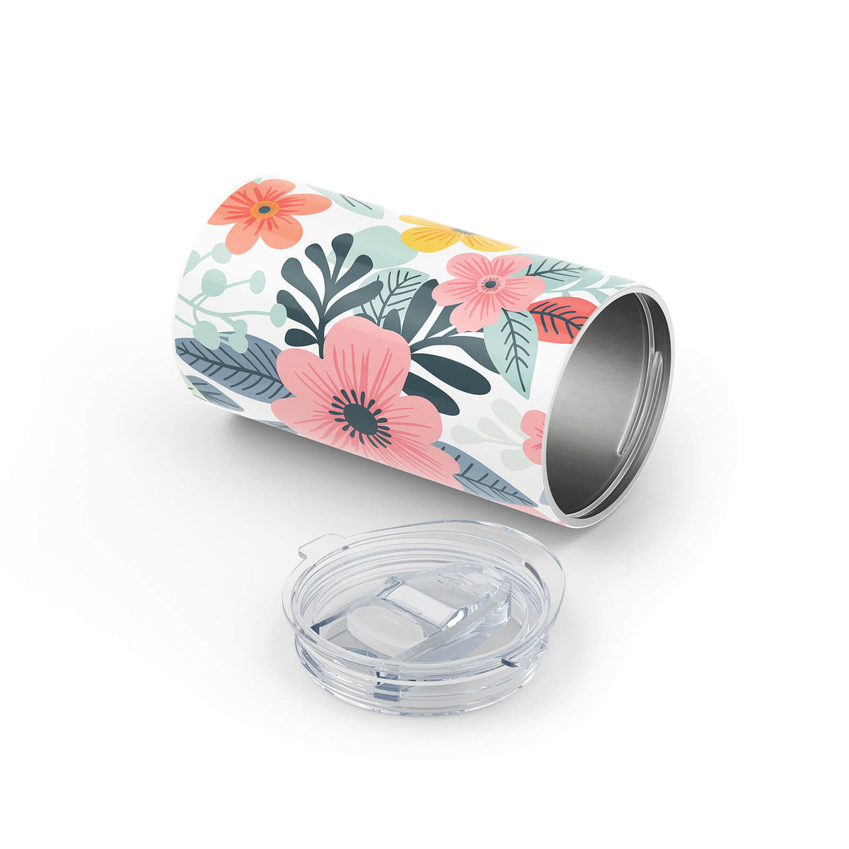 Floral Metal 12oz Tumbler