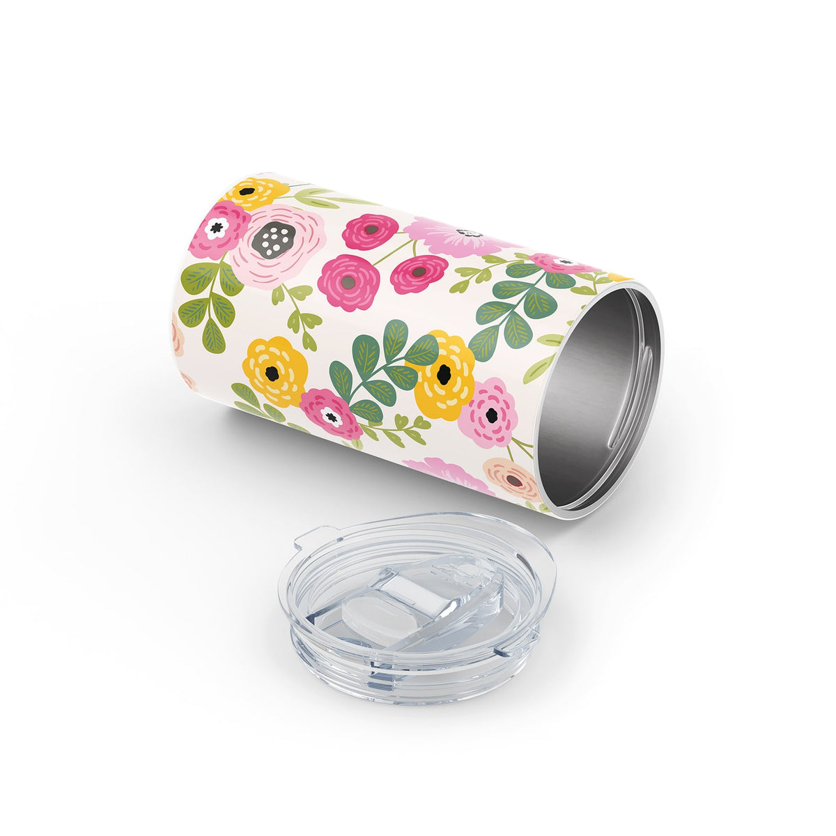 Floral Metal 12oz Tumbler