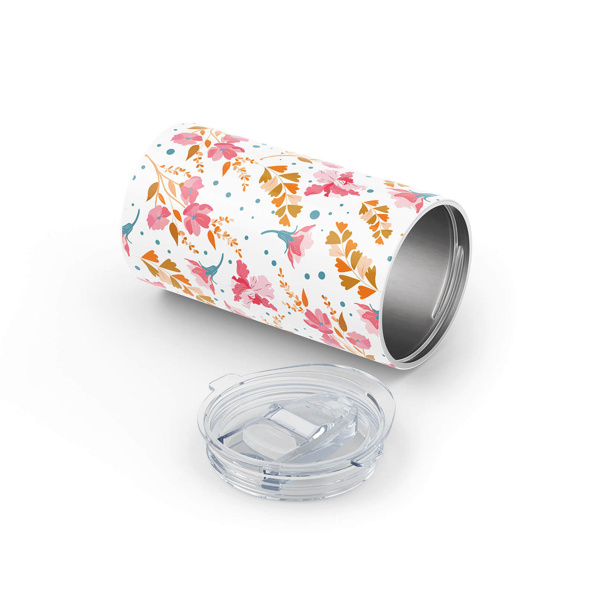 Floral Metal 12oz Tumbler