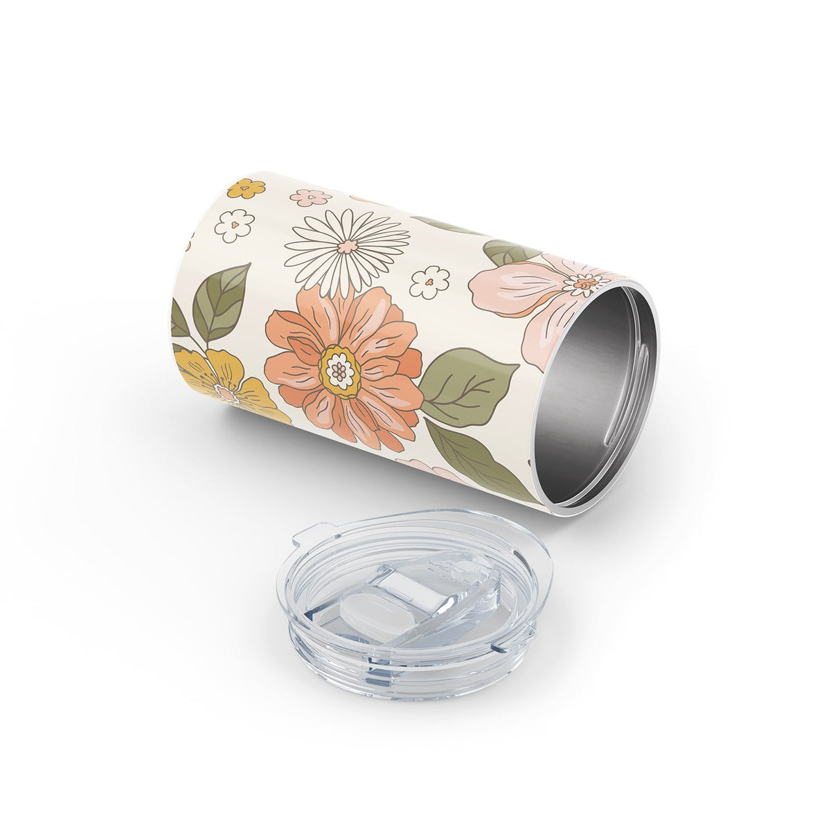 Floral Metal 12oz Tumbler