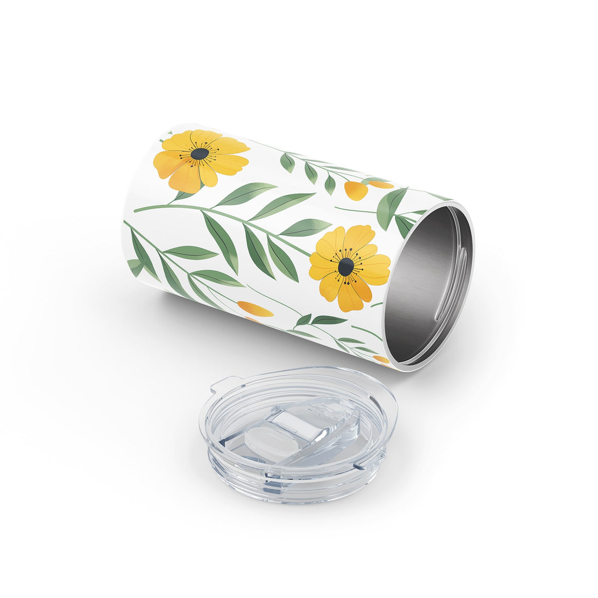 Floral Metal 12oz Tumbler
