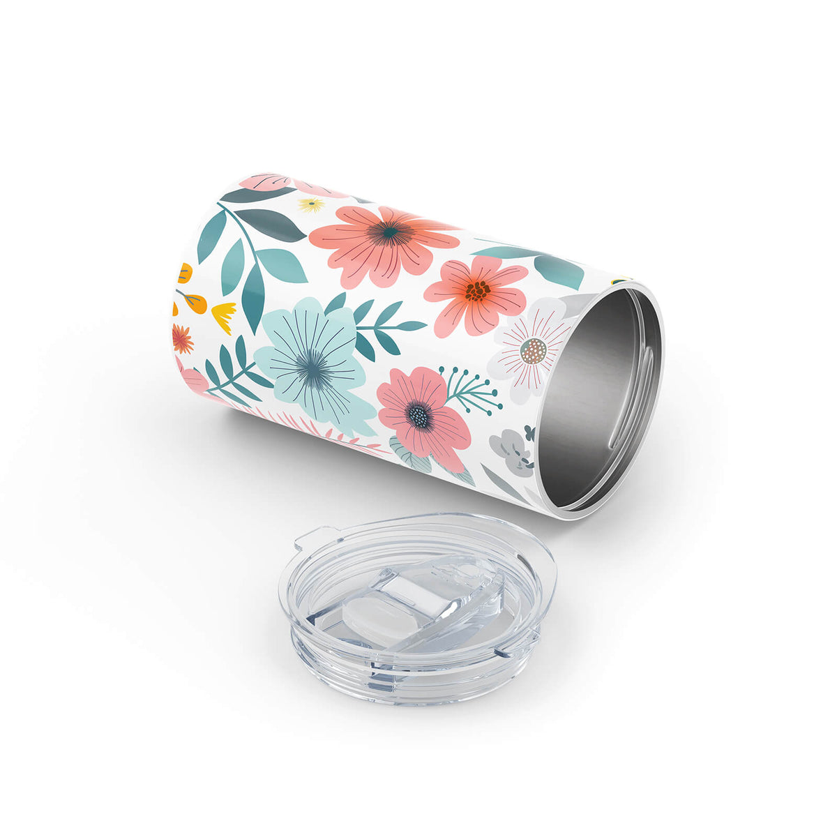 Floral Metal 12oz Tumbler