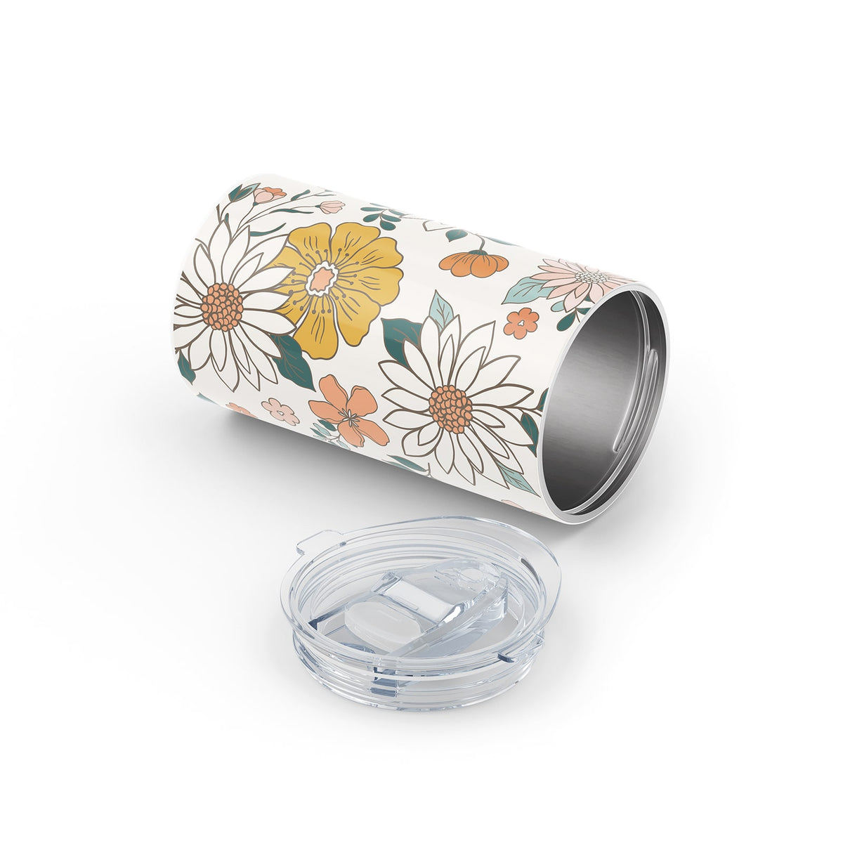 Floral Metal 12oz Tumbler