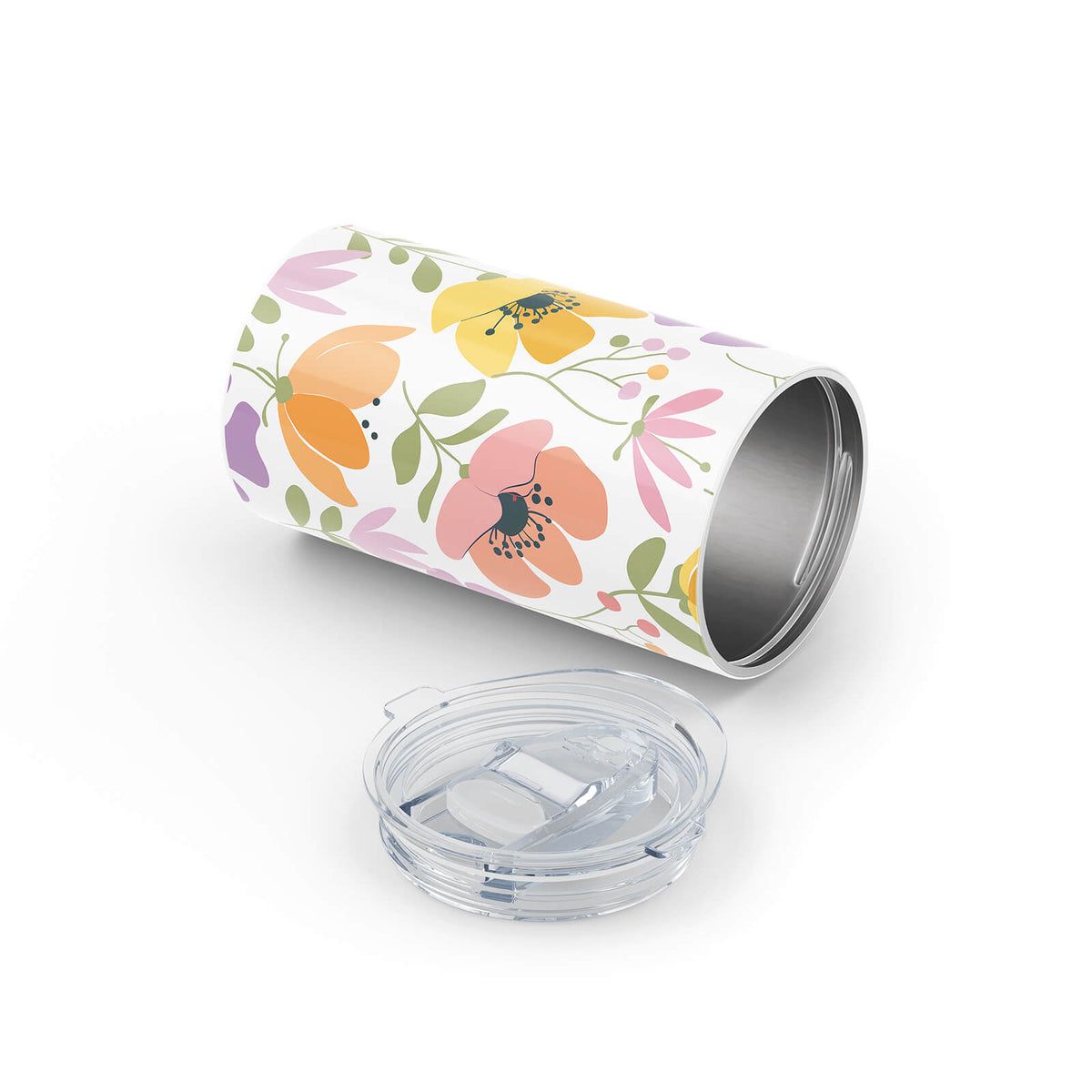 Floral Metal 12oz Tumbler