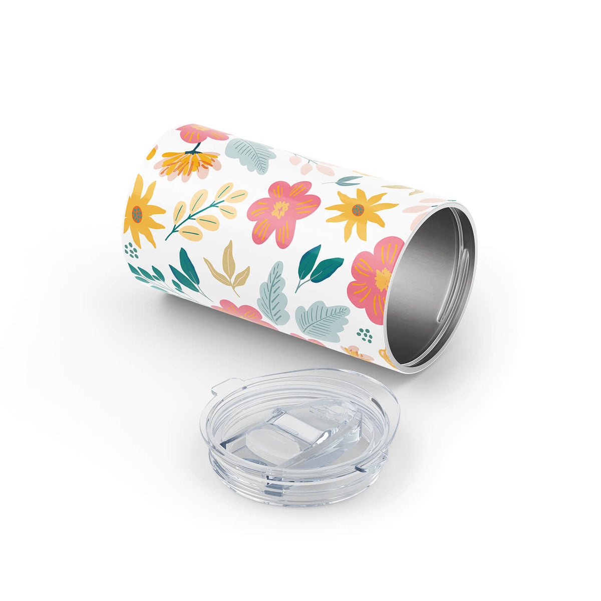 Floral Metal 12oz Tumbler