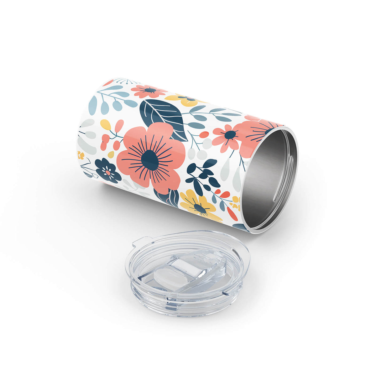 Floral Metal 12oz Tumbler