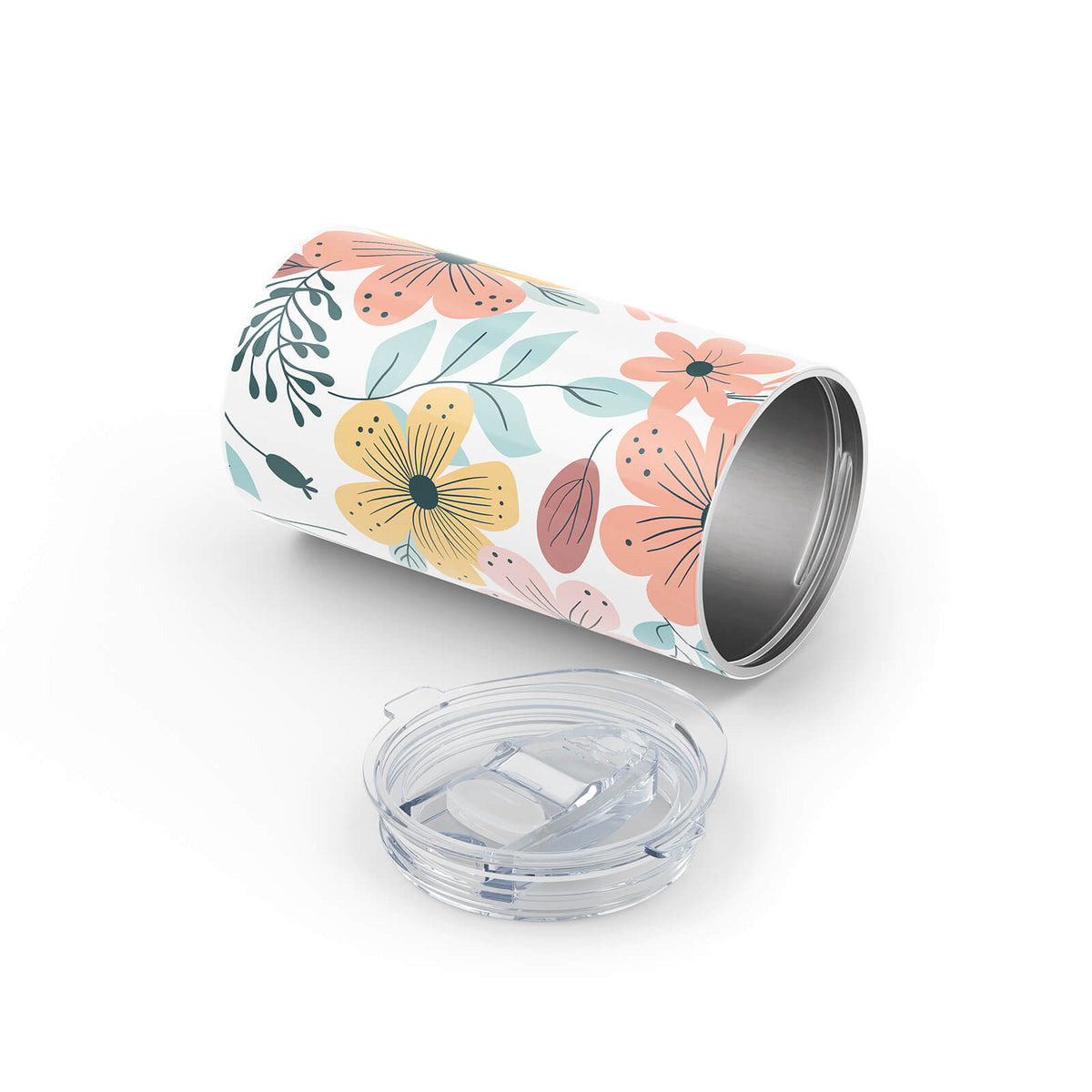 Floral Metal 12oz Tumbler